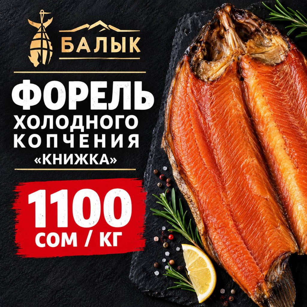 Форель балык холодного копчения
